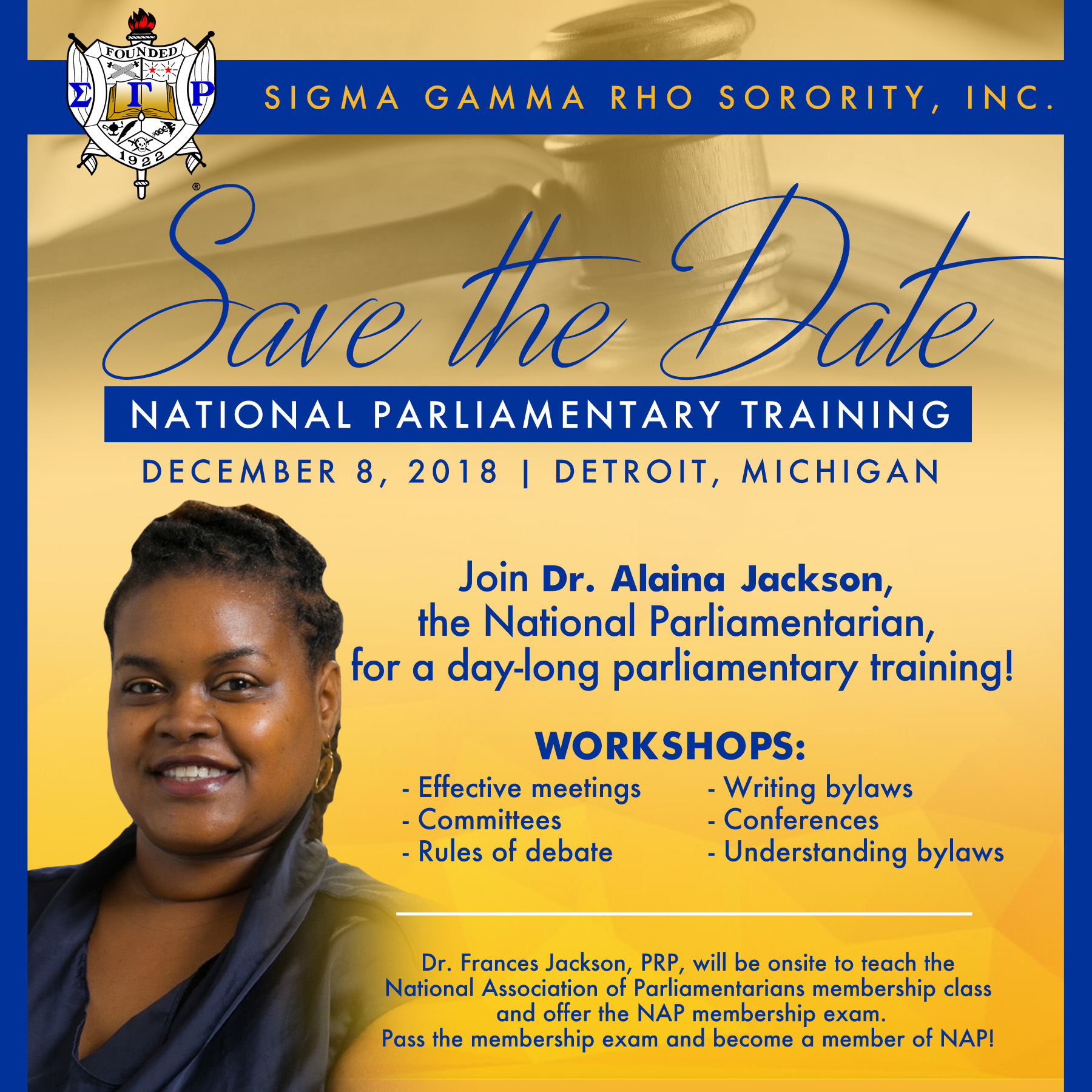 2018 National Parliamentary Training