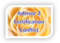 Advisor Certification 2 - Conflict