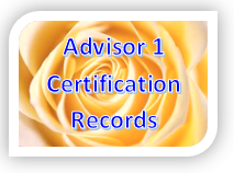 Advisor Certification 1 - Records